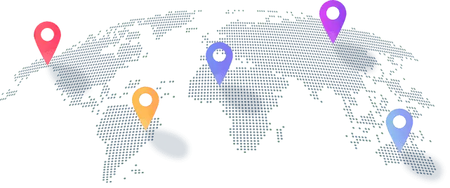 TVPlans IPTV Global Server Network Map